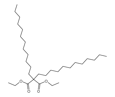2,2'-bisdodecyl propane dioic acid diethyl ester结构式