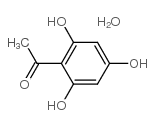 2',4',6'-trihydroxyacetophenone monohydrate structure