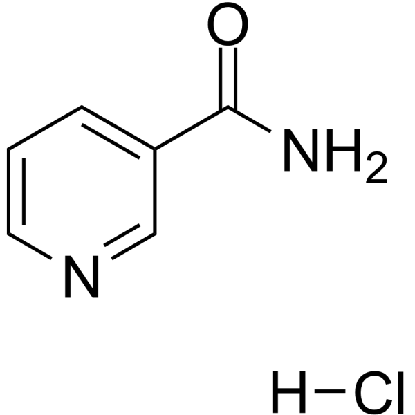 pyridine-3-carboxamide,hydrochloride结构式