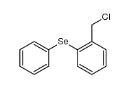 2-(phenylseleno)benzyl chloride Structure