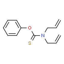 Carbamothioic acid,di-2-propenyl-,O-phenyl ester (9CI)结构式