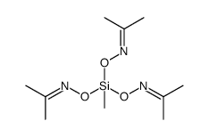 Methyl tripropanone oxime silane Structure