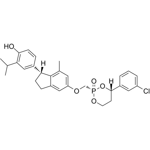 THR-β agonist 3 Structure