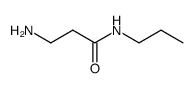 3-amino-N-propylpropanamide Structure
