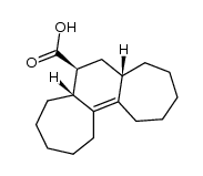 cis-trans-Dicycloheptano[a,c]-Δ2-tetrahydrobenzol-5-carbonsaeure Structure