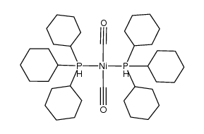 (CO)2Ni(P(C6H11-cyclo)3)2结构式