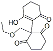 2-(Ethoxymethyl)-2-(2-hydroxy-6-oxo-1-cyclohexen-1-yl)-1,3-cyclohexanedione Structure