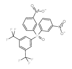 1-bis(3-nitrophenyl)phosphoryl-3,5-bis(trifluoromethyl)benzene Structure