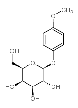4-methoxyphenyl beta-d-galactopyranoside Structure