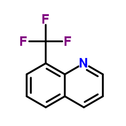 8-三氟甲基喹啉结构式