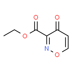 4H-1,2-Oxazine-3-carboxylicacid,4-oxo-,ethylester(9CI) Structure