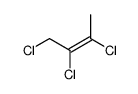 (Z)-1,2,3-Trichloro-2-butene Structure