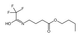 4-[(Trifluoroacetyl)amino]butanoic acid butyl ester结构式