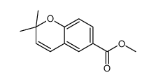 methyl 2,2-dimethylchromene-6-carboxylate结构式