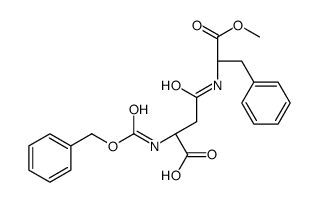 1-methyl 3-phenyl-N-[N-[(phenylmethoxy)carbonyl]-L-beta-aspartyl]-L-alaninate结构式