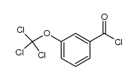 3-Trichlormethoxy-benzoesaeure-chlorid结构式