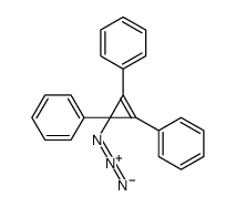 (1-azido-2,3-diphenylcycloprop-2-en-1-yl)benzene Structure