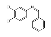 N-(3,4-dichlorophenyl)-1-phenylmethanimine结构式