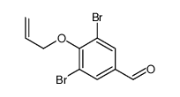 4-(Allyloxy)-3,5-dibromobenzaldehyde Structure