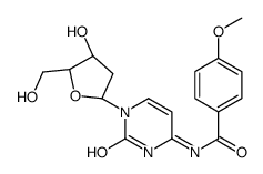 N4-茴香基-2'-脱氧胞苷结构式