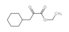 ethyl 3-cyclohexyl-2-oxo-propanoate结构式