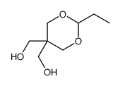 [2-ethyl-5-(hydroxymethyl)-1,3-dioxan-5-yl]methanol Structure