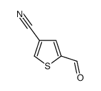 5-Formyl-3-thiophenecarbonitrile结构式