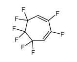 2,3,5,5,6,6,7,7-octafluorocyclohepta-1,3-diene结构式