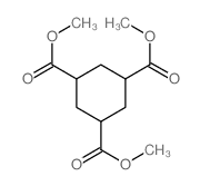 1,3,5-Cyclohexanetricarboxylic acid, trimethyl ester Structure