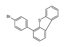 4-(4-bromophenyl)dibenzothiophene Structure