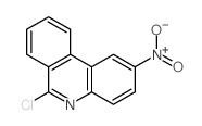 Phenanthridine,6-chloro-2-nitro-结构式
