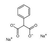 Disodium phenylmalonate Structure
