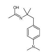 N-[1-[4-(dimethylamino)phenyl]-2-methylpropan-2-yl]acetamide结构式