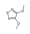 3,4-dimethoxy-1,2,5-thiadiazole结构式