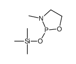 trimethyl-[(3-methyl-1,3,2-oxazaphospholidin-2-yl)oxy]silane结构式