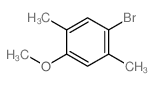 1-BROM0-4-METHOXY-2 5-DIMETHYLBENZENE& Structure