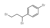 1-溴-4-(1,3-二溴丙基)苯结构式