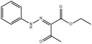 ethyl (E)-3-oxo-2-(2-phenylhydrazono)butanoate Structure