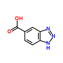 1H-苯并三唑甲酸结构式