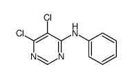 5,6-dichloro-N-phenylpyrimidin-4-amine Structure