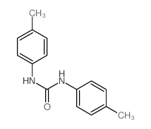 Urea,N,N'-bis(4-methylphenyl)- Structure