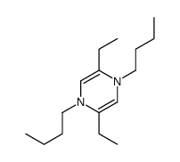 1,4-dibutyl-2,5-diethylpyrazine结构式