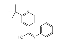 4-Pyridinecarboxamide,2-(1,1-dimethylethyl)-N-phenyl-(9CI) Structure