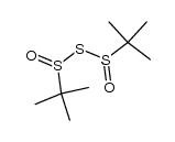 di-tert-butylsulfinyl thioanhydride结构式