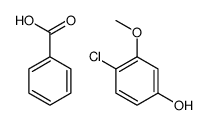 benzoic acid,4-chloro-3-methoxyphenol Structure