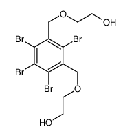 2-[[2,3,4,6-tetrabromo-5-(2-hydroxyethoxymethyl)phenyl]methoxy]ethanol结构式