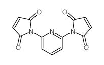 1-[6-(2,5-dioxopyrrol-1-yl)pyridin-2-yl]pyrrole-2,5-dione Structure