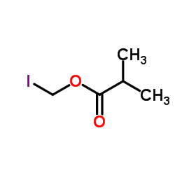 Iodomethyl 2-methylpropanoate结构式
