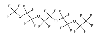 perfluoro-2,5,8,11-tetraoxatridecane Structure