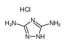1H-1,2,4-Triazole-3,5-diamine hydrochloride Structure